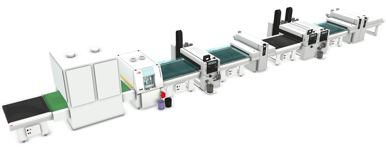 Rollercoatingline